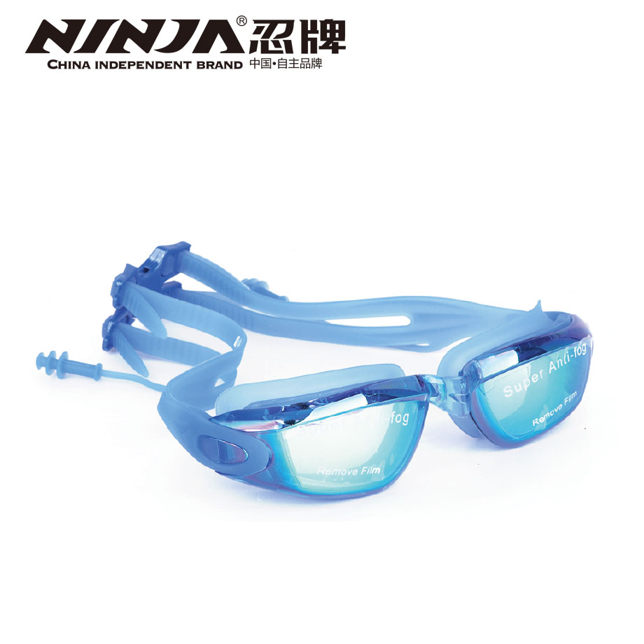 金沙官方版下载防雾防水防紫外线电镀泳镜NY1002